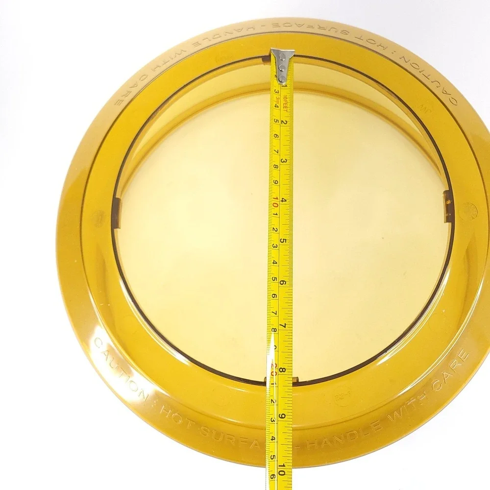 NuWave Pro Plus Infrared Oven #20612 OEM Replacement Amber Dome Cover Only